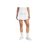 Adidas Tennis Climacool Match Skirt Solid Color Logo Elastic Mid Waist Short Casual Skirt Women Skirts White JE7102