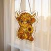 Suncatcher Stained Glass Puzzle Acrylic Pendant Light Refraction Window Hanging Jigsaw for Home Decor
