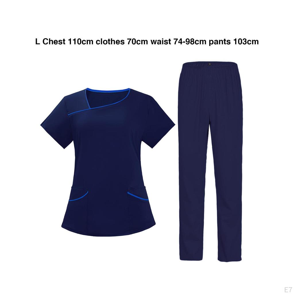 Scrub Set for Men and Women - Comfortable Hospital Nurse Costume