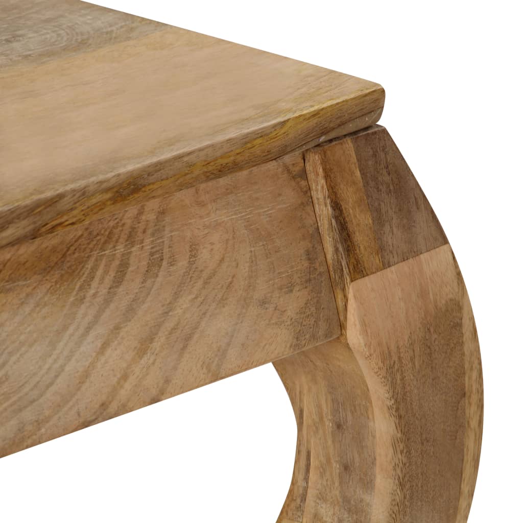 Coffee Table 80x80x40 Cm Solid Mango Wood