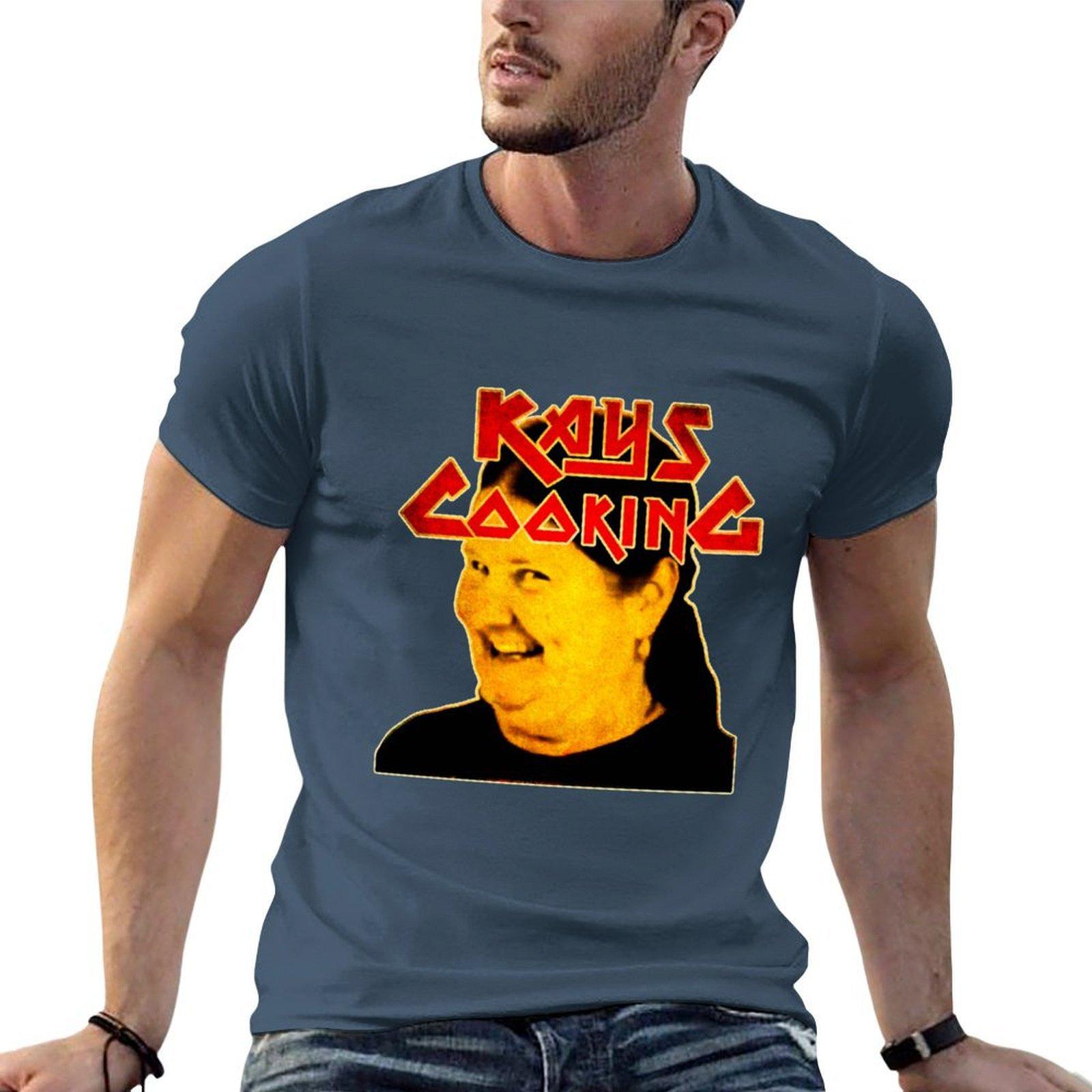 KAYS COOKING TShirt man t shirt cotton printed t shirts for man TShirt S