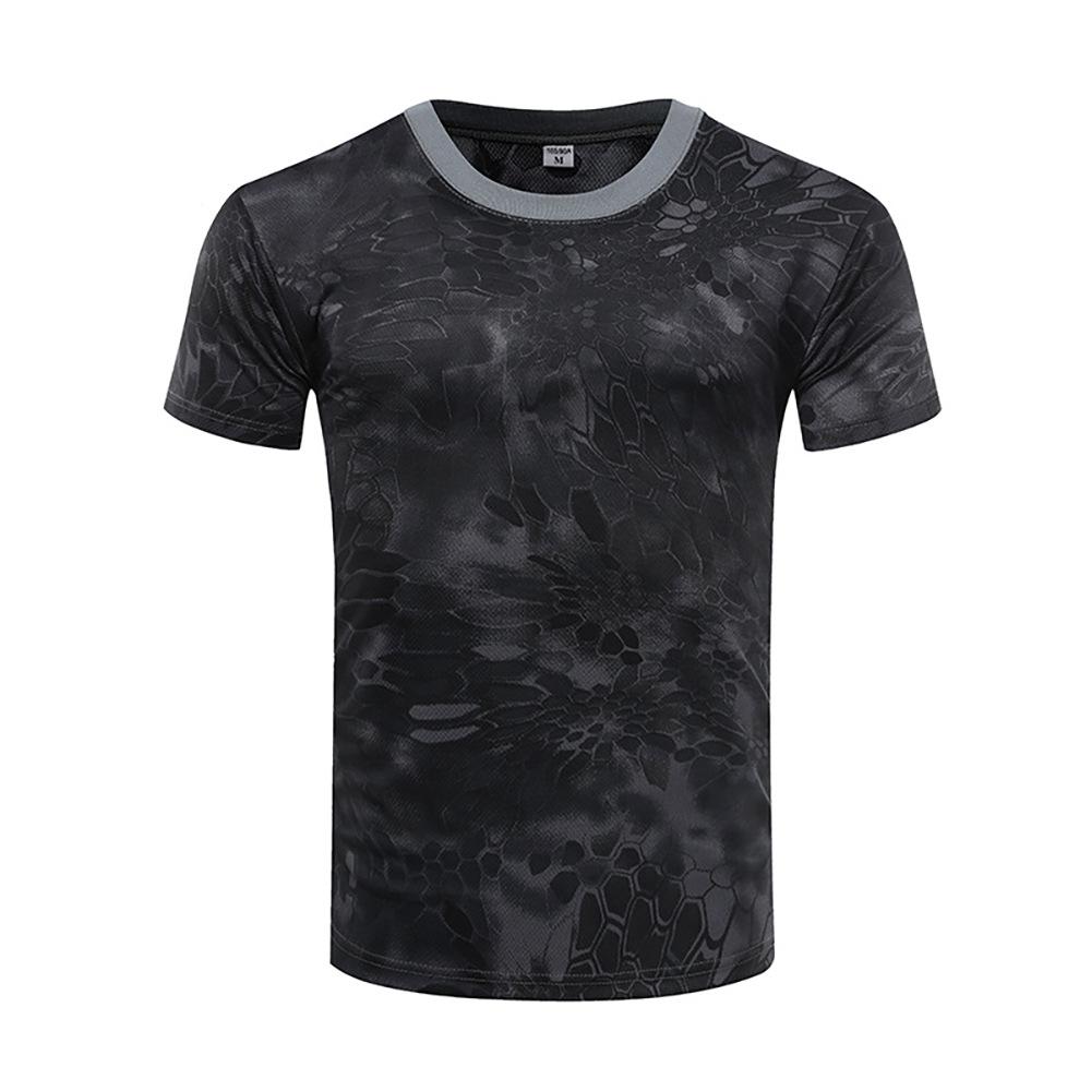 Men's Short Sleeve T Shirt T Shirt Outdoor Hunting Hiking T Shirt