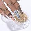 Mixed Color Nail Art Glitter Rhinestone Crystal Gems Jewelry Bead Manicure Decoration Accessories Nail Supplies For Professional
