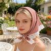 Cappello Turbante Cinturino Posteriore Regolabile Dolce Fiocco Ampio Bordo Blocca Raggi UV Protezione Collo Asciugatura Rapida Ventilato Cappello da Sole