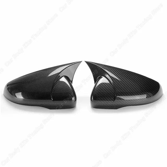 2pcs M4 Mirror Caps for VW Golf 7 7.5 MK7 7.5 Facelift TSI TDI GTI R GTD Base 2013- RearView Mirror Cover Case GlossTuning