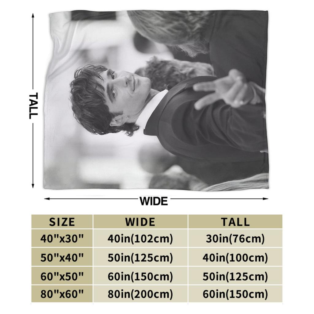 Jacob Elordi Blankets Flannel Summer Multi-function Soft Throw Blanket for Home Office Bedspread