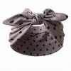 Retro Polka Dot Elastic Bow Headband – Fashionable Women's Hair Accessory