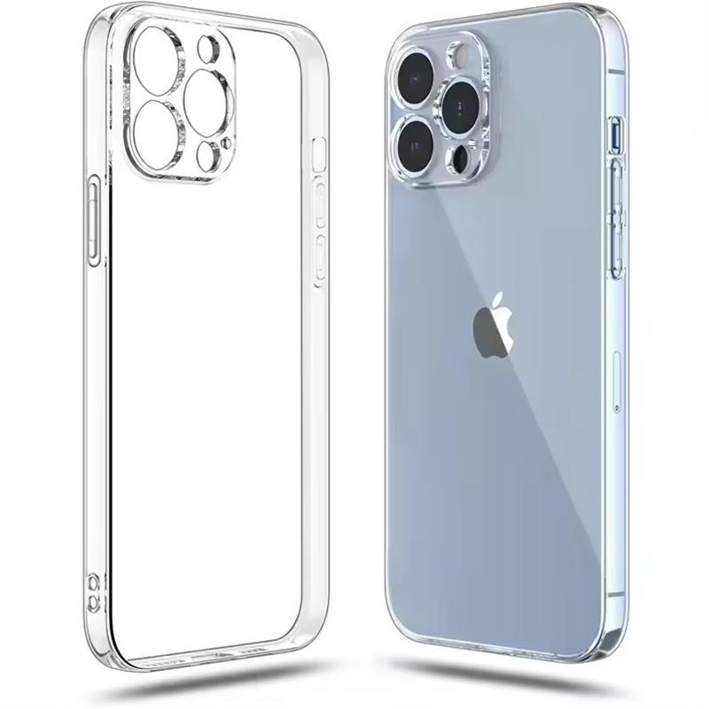 

Прозрачный чехол для телефона для iPhone 11 12 13 14 15 Pro Max Mini Для iPhone X XS Max XR 8 7 6 Plus Мягкая задняя крышка из ТПУ Прозрачный чехол For iphone 12 Pro