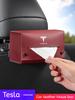 Car Tissue Box Seat Backrest Armrest Sun Visor Tissue Storage Box For Tesla Model Y Model 3 Model S Model X Interior Accessories