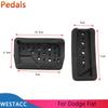 Stainlss Steel Car Accelerator Gas Brake Pedal Cover for Dodge Journey JCUV 2011- Fiat Freemont 2013-2016