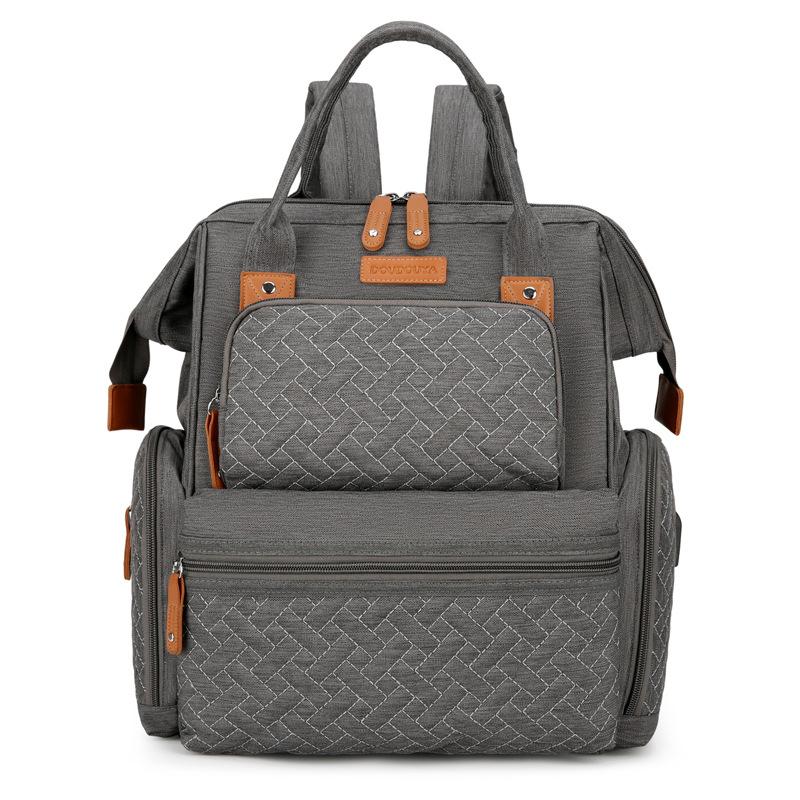 Mommy Bag, Multifunctional, Large Capacity, Lightweight Backpack, High-end Sensory Diaper Bag, Lightweight Handheld Mother and Baby Bag