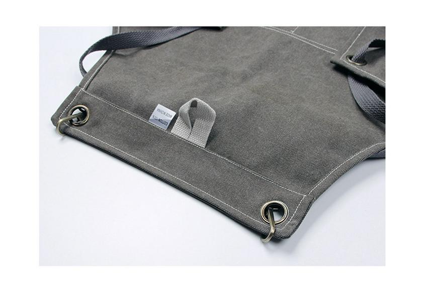 Customizable Canvas Apron for Gardening, Electricians, Carpenters, Barbers, and Coffee Shop Workwear