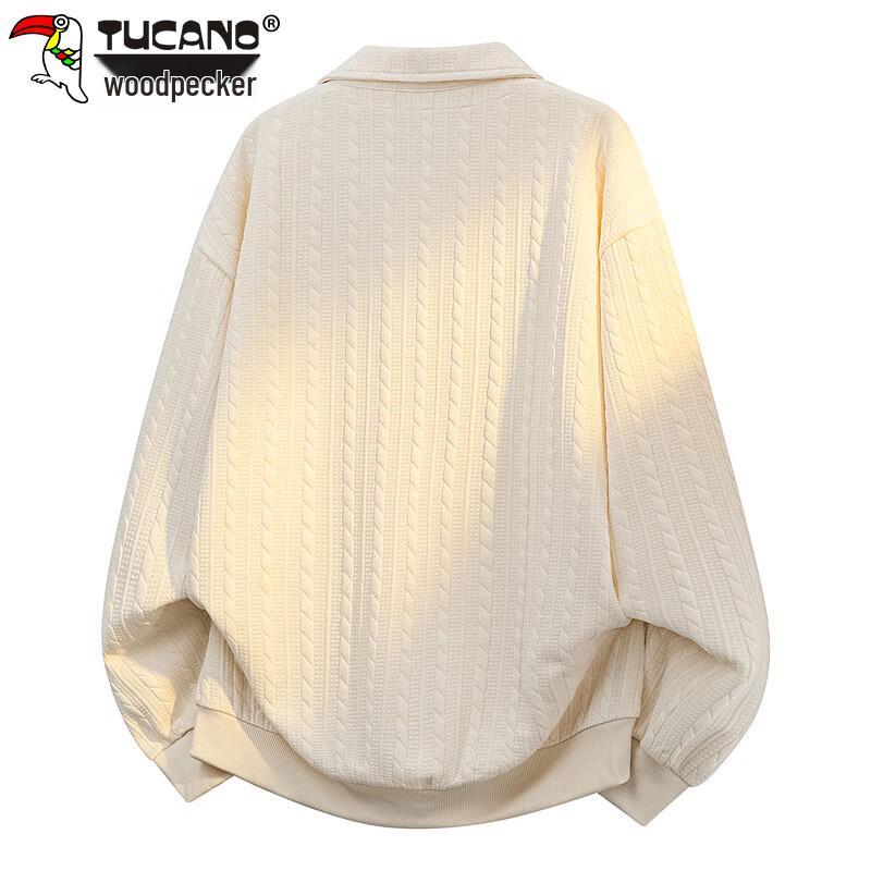 TUCANO Men's Faux Two-Piece Lapel Polo Pullover