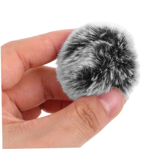 Sosoport 2-Piece Microphone Windscreen, Furry Windscreen