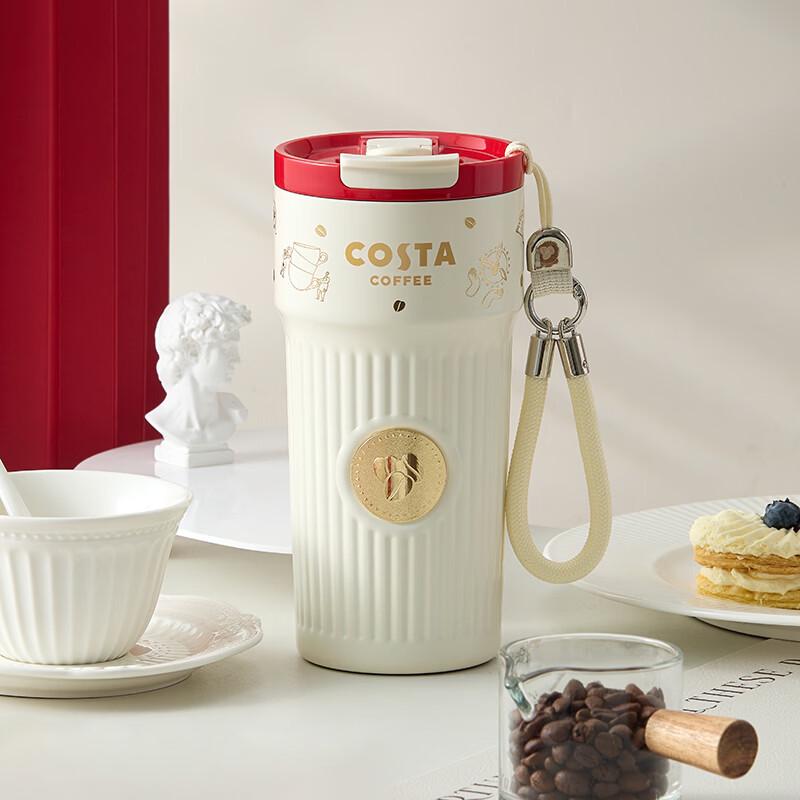 COSTA Dual-Drink Stainless Steel Coffee Cup