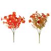 2/3/4/5/6/12Pcs Fall Artificial Flower 7 Fork UV Resistant Fake Flower Home Wedding Party Table Centerpiece Indoor Outdoor Faux Bloom Decoration