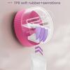 Wall Mount Toothpaste Hanging Clip with Hook Waterproof Strong Load-bearing Easy To Install Toothpaste Clamp Cream Organizer