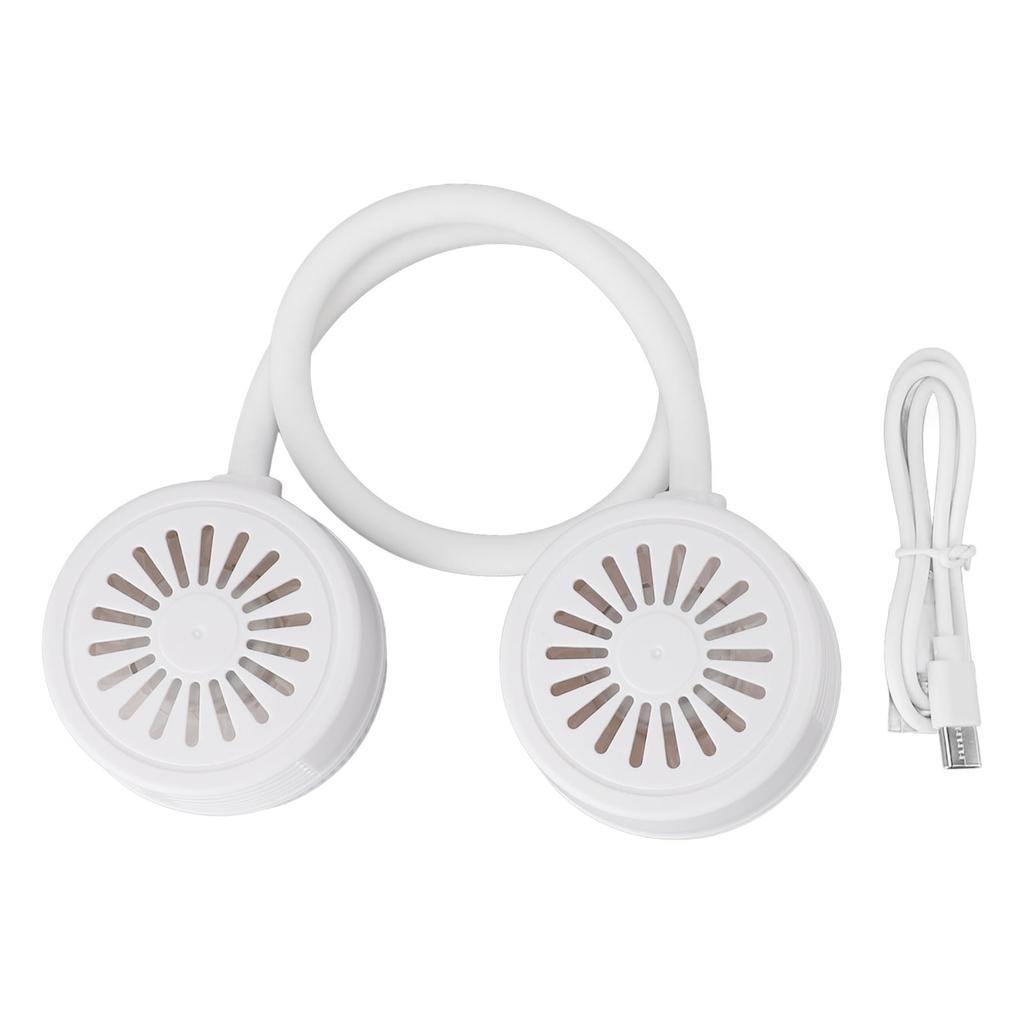 Neck Fan Foldable Bladeless Quiet USB Charging Small Portable Hanging Neck Fan for Camping Travel