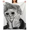 Lewis Capaldi hand drawn portrait Throw Blanket For Decorative Sofa Decoratives Sofa Throw for babies Blankets