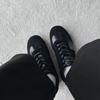 Versatile Round Head Lace-Up Commuting Single Shoes Casual Moral Training Shoes Men'S Comfortable Classic Retro Forrest Gump Shoes