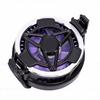 Magnetic Phone Cooler with 15W Wireless Charging Phone Cooling Fan RGB Lights Fit for IOS Phone Tablet