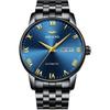 Men's Watch Waterproof Fashion New Machinery Watch Full Automatic Double Calendar Nights Men's Watch Watch