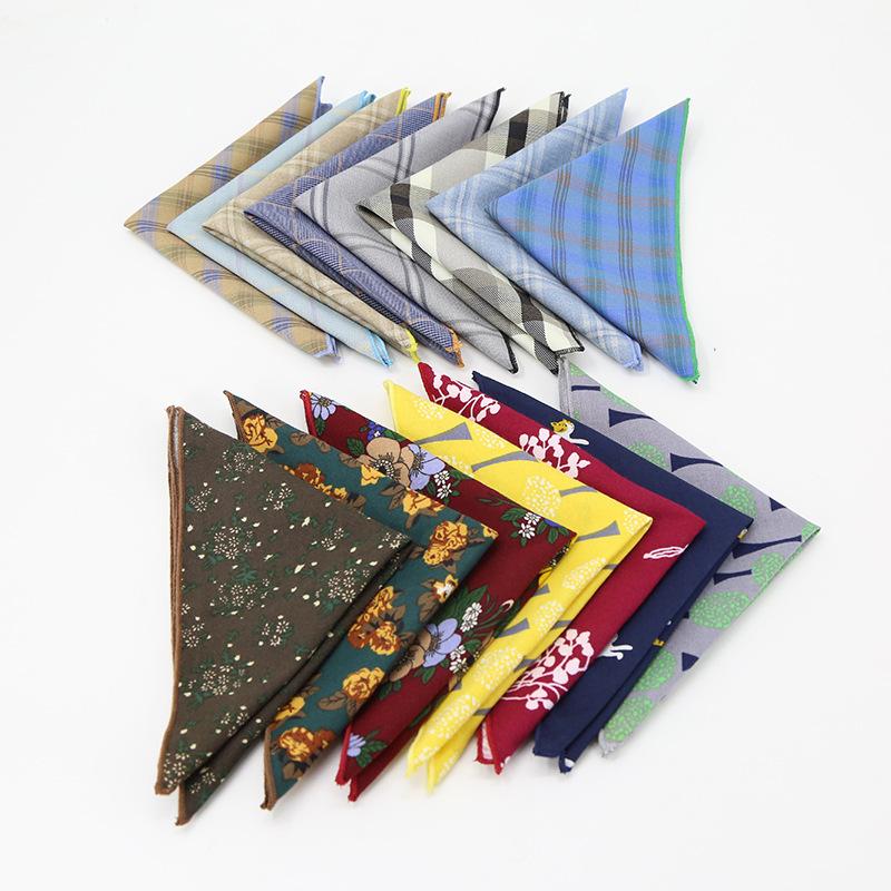 

British Pattern Pocket Square Towel, Men S Suit Pocket Towel Handkerchief Towel, Dress Chest Towel Handkerchief Trend
