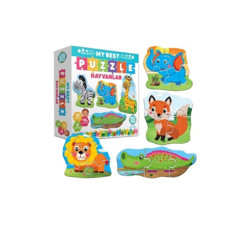 

Круглые игрушки «Мои лучшие головоломки с животными»
