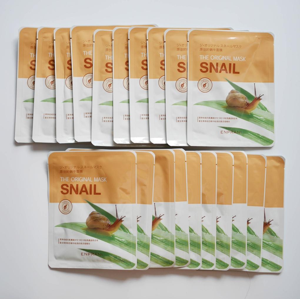 Enprani Snail Mask Pack 10+10