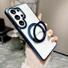 Applicable To Samsung S11ultra Mobile Phone Case Apple 11promax Protective Case S11Ultra Rotating Magnetic Suction Bracket