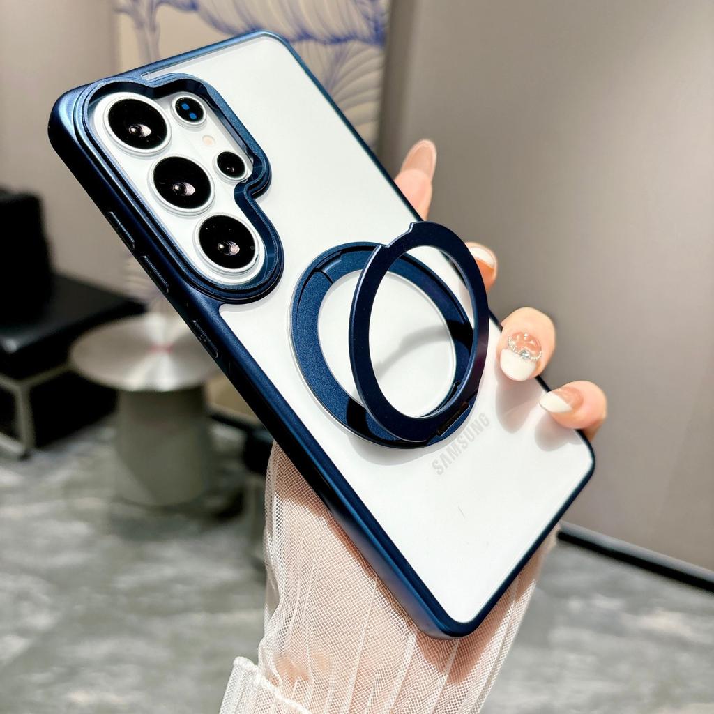 Applicable To Samsung S11ultra Mobile Phone Case Apple 11promax Protective Case S11Ultra Rotating Magnetic Suction Bracket