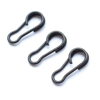 40pcs Fishing Hanging Snap Speed Links Swivel Oval Split Rings Barrel Swivel Fast Lock Stainless Steel Connector Quick Change