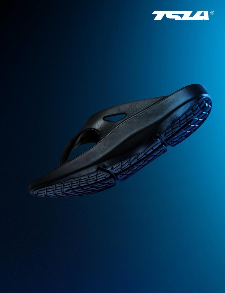 Tesla SL900 Slippers, Black, Size 29.0 Cm