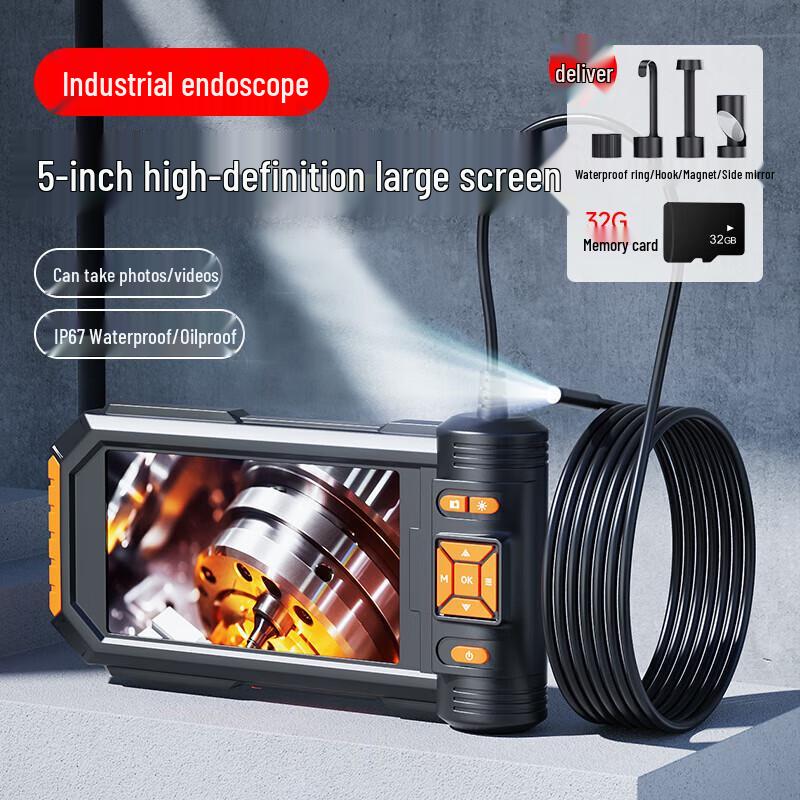 MaanZhou HD Industrial Endoscope for Auto & Pipeline Inspection
