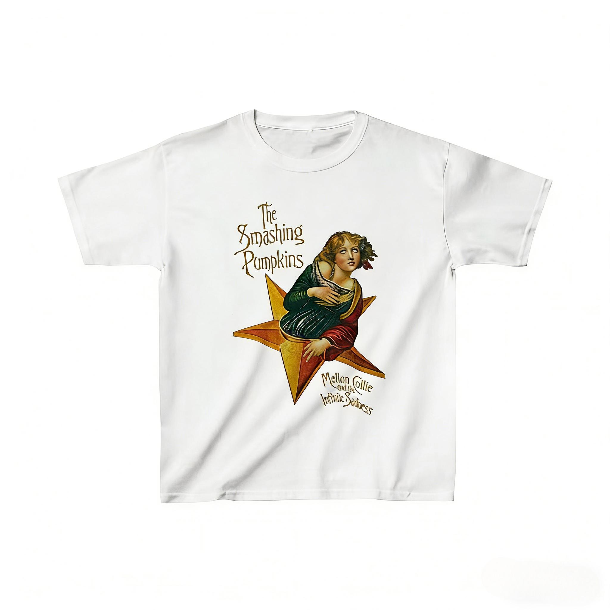 

90s Retro Decadent Style Print Cotton Tshirt for Both Unisex and Women Suitable for Summer Street Casual Wear S