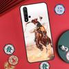 Cowboy Cowgirl Western Ranch Boho For Huawei Nova Y73 Y72 Y61 Y91 Y90 Y70 Y60 12s 12i 11i 8i 9 10 SE P60 Pro P30 P40 Lite Case
