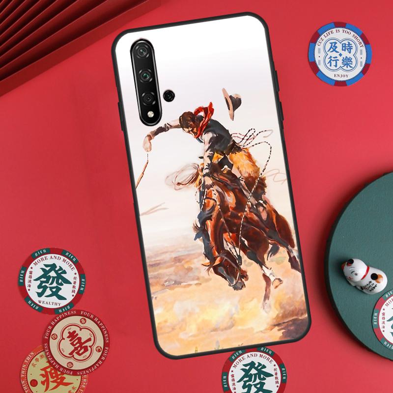 Cowboy Cowgirl Western Ranch Boho For Huawei Nova Y73 Y72 Y61 Y91 Y90 Y70 Y60 12s 12i 11i 8i 9 10 SE P60 Pro P30 P40 Lite Case