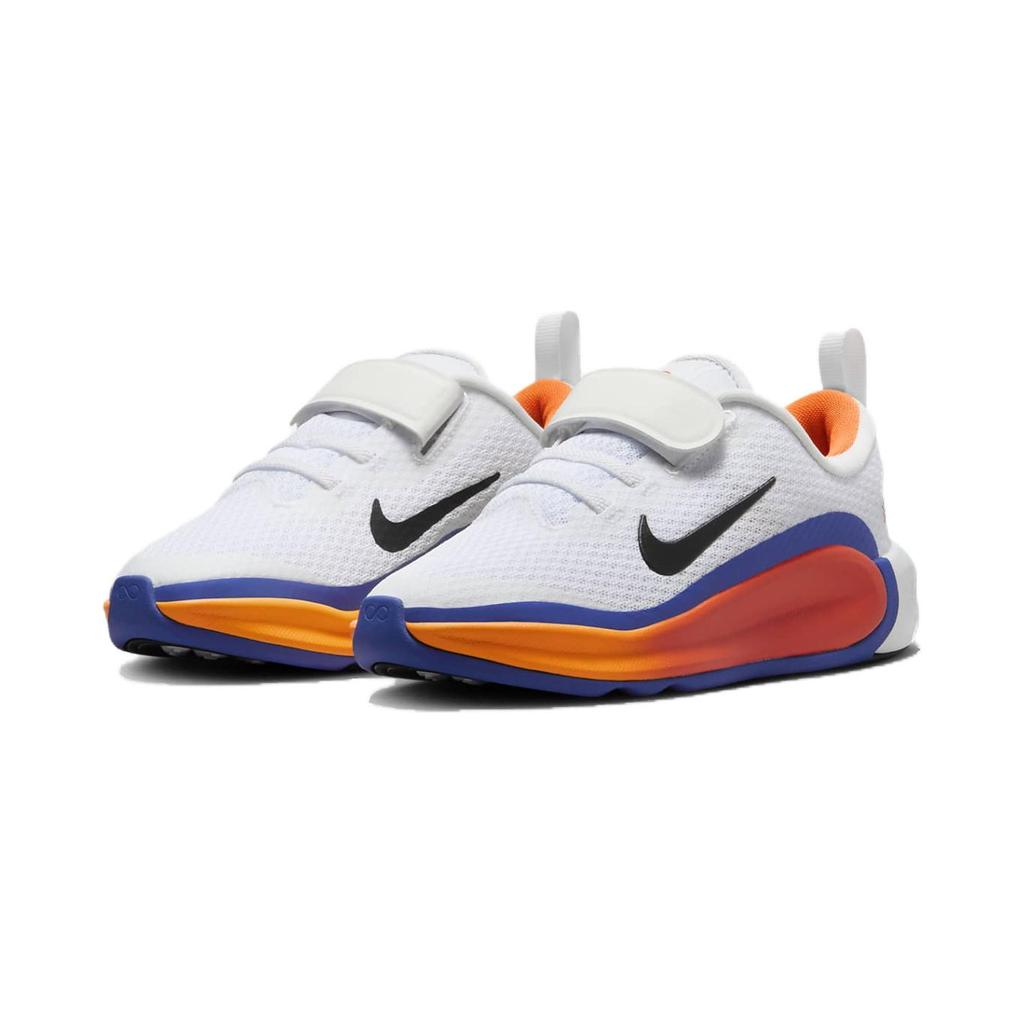 New Nike Infinity Flow Breathable Low-Top Kids' Running Shoes White Blue Children Aged 3-7 Years Old FD6061-103