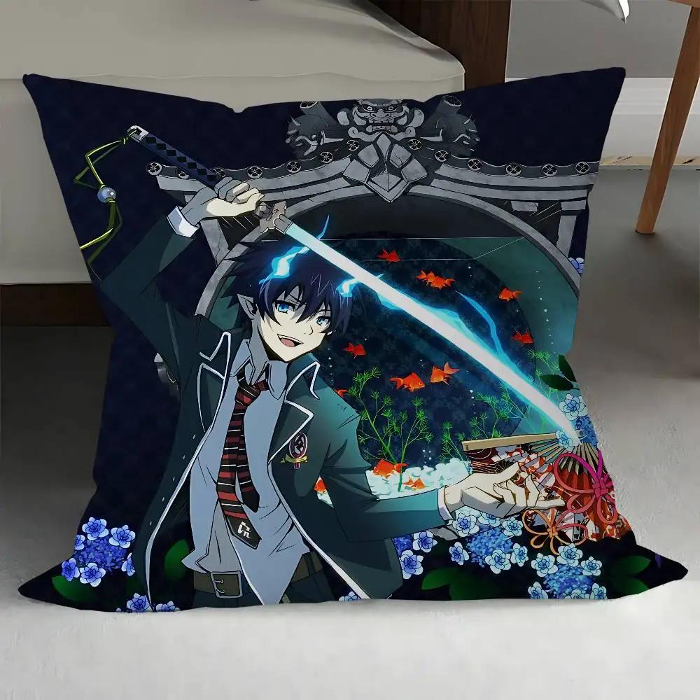 Anime Blue Exorcist Personalized Pillow Cover Kids Bedroom Wild Party Decor Pillowcase Kid Birthday Shower Gift