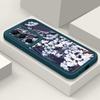 Soft TPU Case For Samsung Galaxy S26 S25 S24 S23 S22 Ultra S23 FE A57 A17 A56 A55 A15 A16 A36 A37 5G Flower Pattern Back Cover