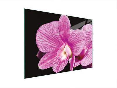 SZKLANA DESKA DO KROEJNIA 30x22 ORCHIDEA