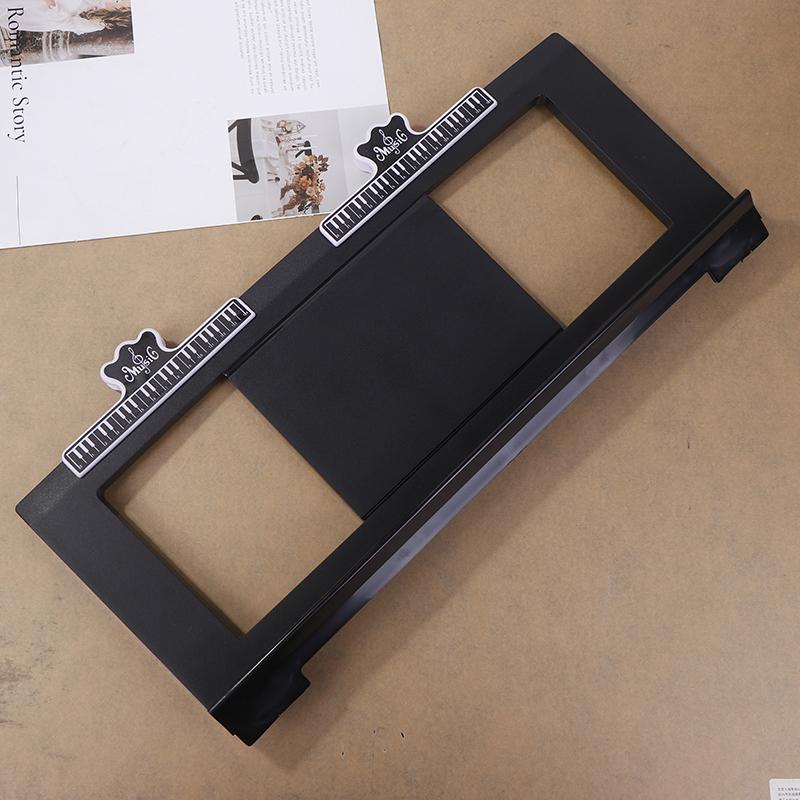 1Pc Portable Electronic Piano Music Stand Professional Music Accessories Score Stand With 2 Clips For Keyboard Music Book Holder A