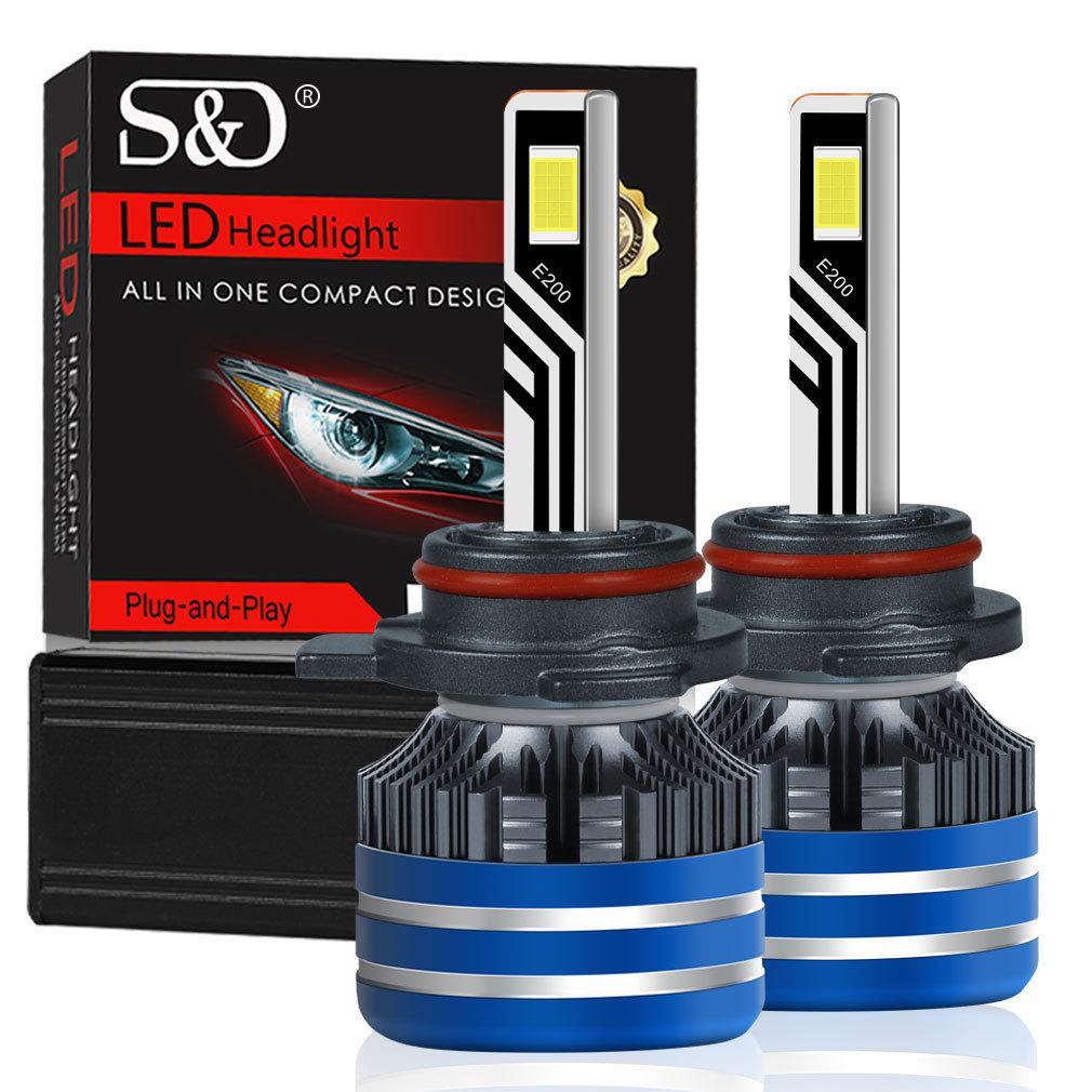 2 buc H7 H4 Becuri LED Far 6500K H1 H3 H8 H11 LED 9005 HB3 9006 HB4 Lampă Auto 130W 60000LM 9012 Hir2 Putere Mare Canbus 30SMD Cipuri CSP Far