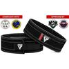 Ceinture de musculation - RDX - 10mm - Cuir de vache - Fermoir à levier - 10 trous réglables