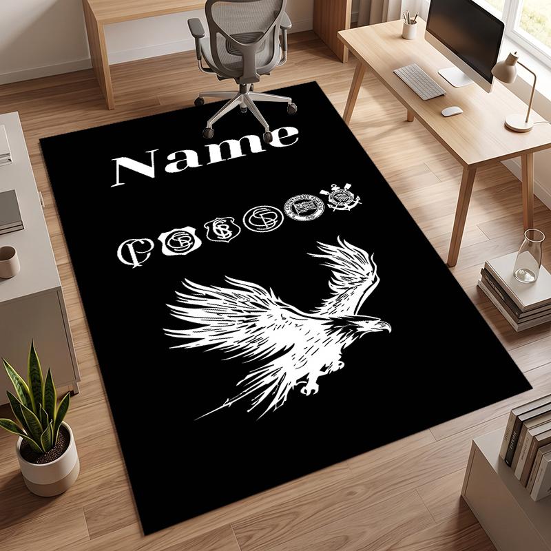 Sport Club Corinthians Paulista (5) Personalized name Office Carpet Stylish Decor for Living Room Bedroom Kitchen
