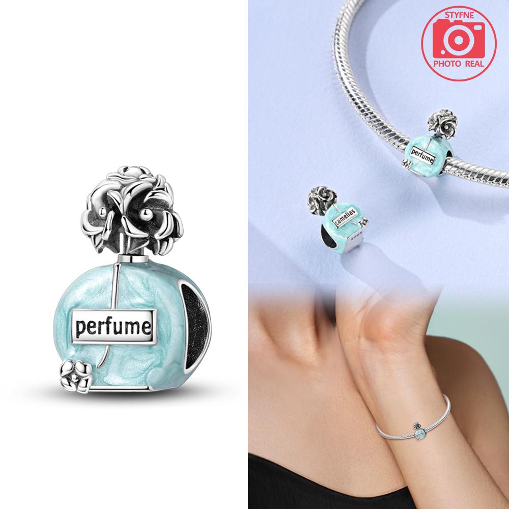 Violet Perfume Water Bottle Beads Copper Colors For Charms Copper Colors Original Bracelet For Jewelry Making