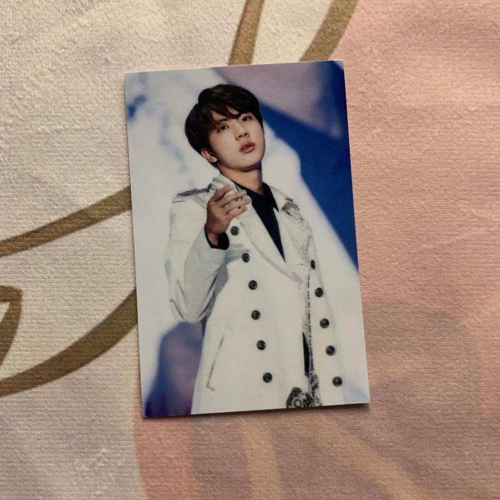 [USED] BTS Bangtan Boys Venue Limited Reach You DVD Trading Card JIN