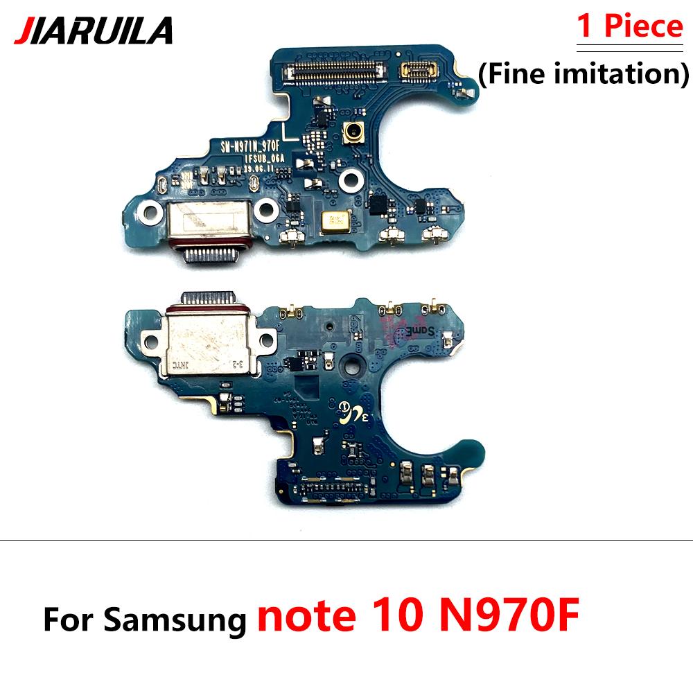 For Samsung Note 11 Ultra Note 8 9 11 Lite Dock USB Charger Fast Charging Port Connector Board Flex Cable With Microphone