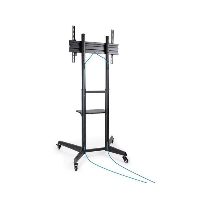 TooQ FS1170M-B Soporte De Suelo Con Ruedas Inclinable Para TV 37"-70" VESA 600x400 Máx 50Kg