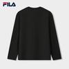 FILA Men's Basic Round Neck Knit Long Sleeve T-Shirt